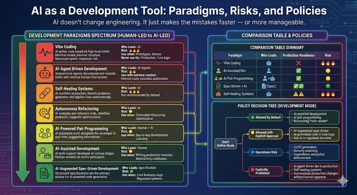 AI as a Development Tool — paradigms overview
