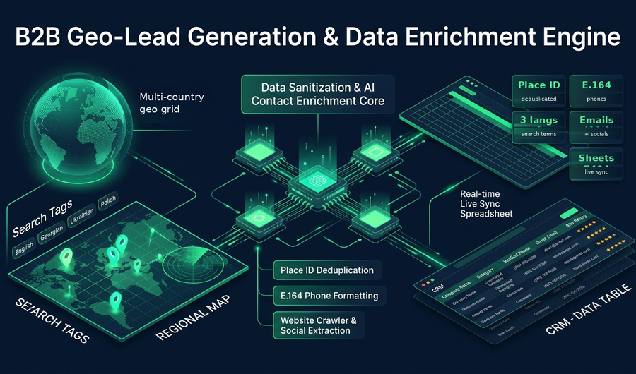 google-maps-lead-extractor — B2B Lead Generation from Google Maps with Contact Enrichment preview