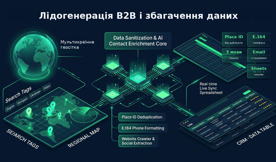 google-maps-lead-extractor — B2B-ліди з Google Maps зі збагаченням контактів