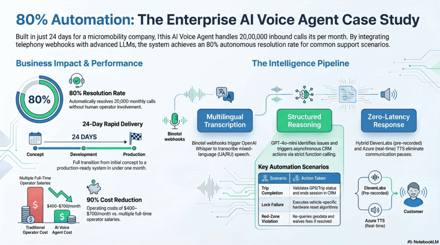 AI Voice Agent — Micromobility Customer Support preview