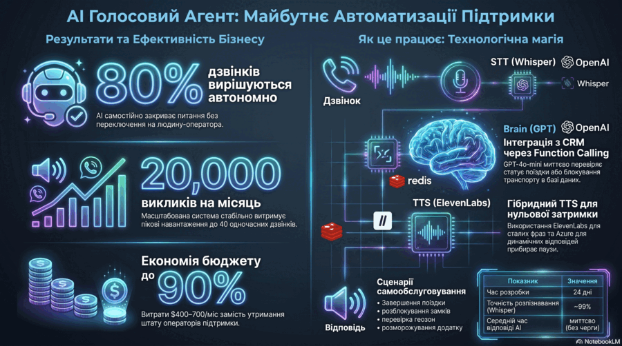 AI-голосовий агент — підтримка клієнтів мікромобільності