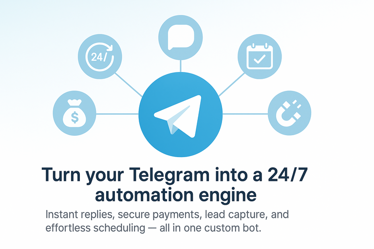 Telegram bot benefits 24/7 automation